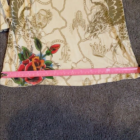 Christian Audigier Long Sleeve Top - Picture 9 of 10